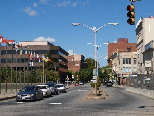 Downtown Fall River, Massachusetts